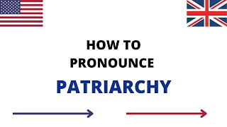 How to Pronounce PATRIARCHY in English  PATRIARCHY Pronunciation  PronounceWell [upl. by Sinnaoi802]