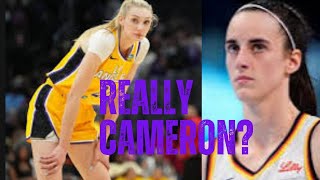 Has Cameron Brink Been Led Astray By WNBA Veterans cameronbrink caitlinclark wnba angelreese [upl. by Navnod]