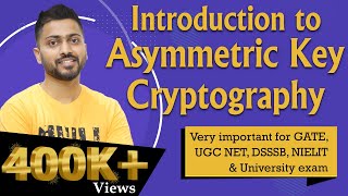 Lec83 Asymmetric key Cryptography with example  Network Security [upl. by Ahtenek]