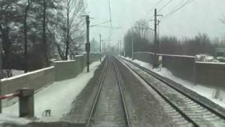 Führerstandsmitfahrt auf der Südbahn von Gloggnitz nach Neunkirchen [upl. by Ettennat550]