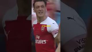 Mesut Ozil invented a new shot technique 💀🔥 Impossible to save [upl. by Aikym]