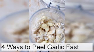 How to peel garlic quickly at home [upl. by Mcarthur]