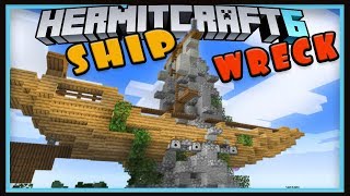 Hermitcraft Season 6 Shipwreck Rock Build Minecraft 113 survival lets play Ep7 [upl. by Kronfeld981]