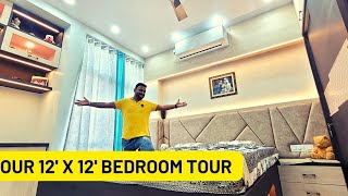 12 x 12 Bedroom Design Ideas  KidsGuest Bedroom Design  Bedroom Interior Design in Kolkata [upl. by Delanty]