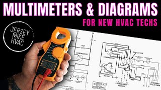 Using A Multimeter With HVAC Schematics [upl. by Barbie560]