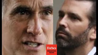 Donald Trump Jr RIPS Mitt Romney Richard Burr after impeachment vote [upl. by Brittain]