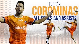 ISL 201920 All Goals amp Assists Ferrán Corominas  Goal Machine [upl. by Traver]