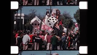 Mardi Gras Parade New Orleans 1953 [upl. by Nrehtac898]