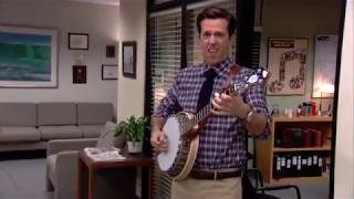 Andy Bernard Plays Foggy Mountain Breakdown on the Banjo [upl. by Ojadnama]