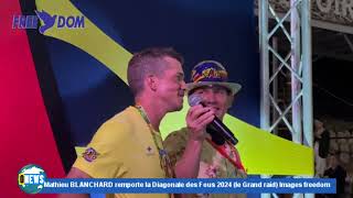 Interview de Mathieu BLANCHARD vainqueur la Diagonale des Fous 2024 le Grand raid Images freedom [upl. by Attekram]