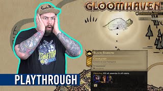 Gloomhaven PC  Black Barrow  HARD DIFFICULTY [upl. by Hardie]