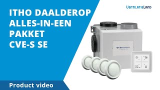 Productvideo  Itho Daalderop CVES SE allesinéén pakket  Ventilatielandnl [upl. by Daigle]