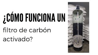 ¿Cómo funciona un filtro de Carbón activado [upl. by Neehar784]