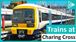 Trains at London Charing Cross SEML 14052022 [upl. by Airtemad]