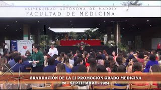 Graduación de la LI Promoción de Medicina [upl. by Marquita]