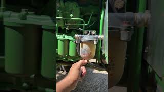 John Deere Tractor 👌 Fuel Water Separator Systems shorts johndeere [upl. by Annekim]