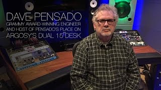 Dave Pensado of Pensados Place on the Argosy Dual 15 Desk [upl. by Enida]