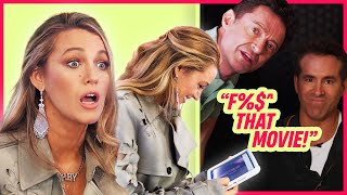 Blake Lively reacts to Ryan Reynolds surprise and talks Taylor Swift  It Ends With Us Interview [upl. by Idola]