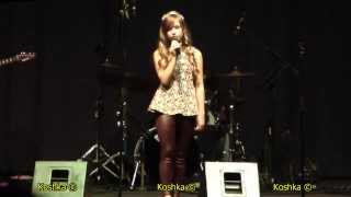 Connie Talbot singing live Make You Feel My Love with 3D sound [upl. by Sargent]