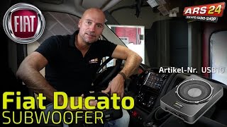 Subwoofer Einbau FIAT Ducato  TUTORIAL  ARS24 [upl. by Ramgad]