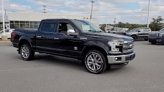 SOLD  USED 2017 FORD F150 KING RANCH 4WD SUPERCREW 55 BOX at McLarty Toyota  NLR USED H [upl. by Netsrejk]