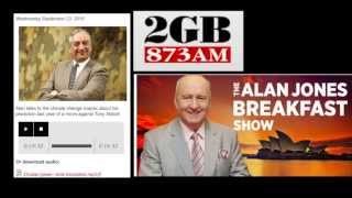 Oct 2015  Alan Jones 2GB Sydney Interviews Lord Monckton [upl. by Leiruh]