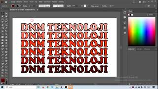 Adobe Illustrator Yazım Tiplerinin Eğitimleri ve Anlatımları Teknikleri [upl. by Lirbij]