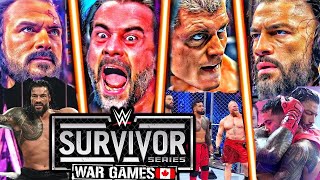 WWE Survivor Series 19 November 2024 Highlights  WWE Survivor Series Highlights 11192024 [upl. by Kwei]