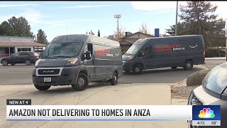 Amazon not delivering packages to one Riverside County community [upl. by Anelrats]