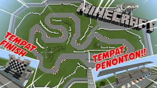 Map Sirkuit Di Minecraft   Map Minecraft [upl. by Ardiek]