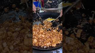 Crispy Char Koay Kark in 60 Seconds 🔥streetfood malaysianstreetfood ricecake shorts [upl. by Fricke433]