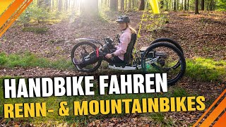 Handbike fahren im Renn und Mountainbike [upl. by Jarret]