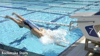 How to do a Backstroke Start  Olympic Champion Stephanie Rice [upl. by Burra]