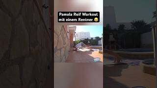 Pamela Reif Workout mit Rentner 😂 mcdev irl workout [upl. by Fafa]