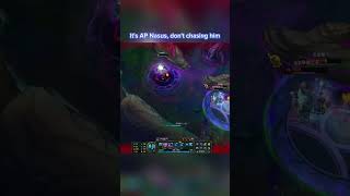 Dont chasing Nasus full AP wildrift leagueoflegends lolwildrift mobagames lolmobile gaming [upl. by Adabel]