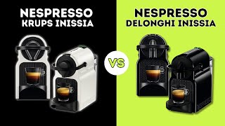 ¿Cuál es mejor Nespresso Delonghi Inissia vs Krups Inissia – La Comparativa Definitiva ☕ [upl. by Anaoj]