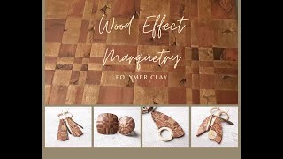 Marqueterie Marquetry Polymer Clay [upl. by Clywd263]