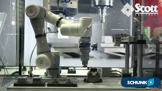 SCHUNK Gripper Solutions  SCHUNK Grippers in Action  Scott Equipment Company automation SCHUNK [upl. by Aneda884]