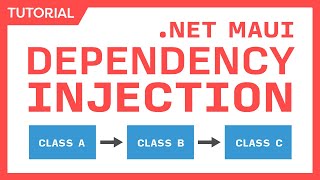 Dependency Injection with NET MAUI Explained Full Beginners Guide [upl. by Sirtimed]