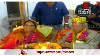 ND Tiwari marries Ujjwala Sharma in Lucknow [upl. by Ahseid]