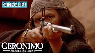 Geronimo An American Legend  Geronimo Scares Off The Tombstone Posse  CineStream [upl. by Annawad]