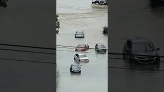 Detroit Floods Aerial footage shows massive flooding in Michigan [upl. by Mazur]