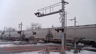 BNSF 5931 Leads HCDTGAL110A at Olathe Kansas 11224 [upl. by Vanhomrigh612]