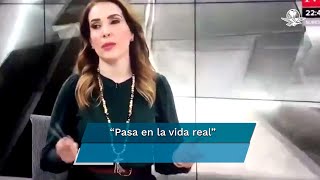 Conductora lanza grosería en vivo y se vuelve viral [upl. by Filip]