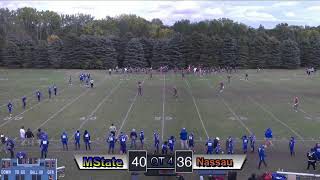 M State Football vs Nassau Community College [upl. by Sulrac]