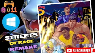 STREETS OF RAGE REMAKE  para computador  👊 [upl. by Yelloh]