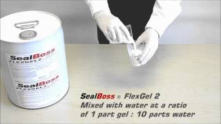 Hydrophilic Chemical Grout Gel  SealBoss Flexgel 2 [upl. by Snave]