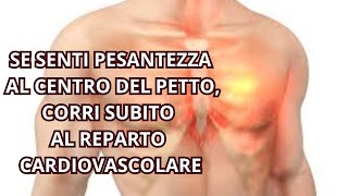 SE SENTI PESANTEZZA AL CENTRO DEL PETTOCORRI SUBITO AL REPARTO CARDIOVASCOLARE [upl. by Celestia]