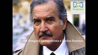 EL ESCRITOR CARLOS FUENTES HABLA CON NÉSTOR PONGUTÁ DEL ESCRITOR JUAN GABRIEL VASQUEZ EN BRUSELAS [upl. by Ravilob]