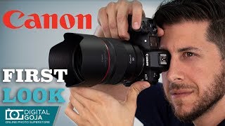 First Look at Canon RF 50mm f12L USM Lens  Review [upl. by Ainesell]